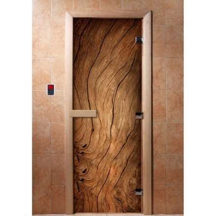 Дверь для сауны Doorwood с фотопечатью A052 1900x700 в Мозыре