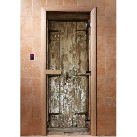 Дверь для сауны Doorwood с фотопечатью A028 1900x700 в Мозыре