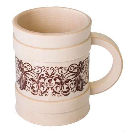 Кружка точёная Бочонок 0.5л 32240 в Мозыре