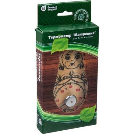 Термометр Матрёшка для бани и сауны 18046 в Мозыре