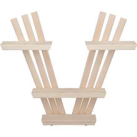 Полка настенная V-образная трехъярусная в Мозыре