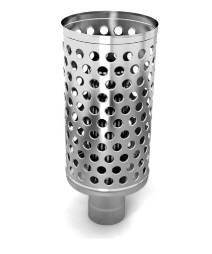 Каменка натрубная ДИЗЕЛЬ, ф115, 1/0,5мм, нерж/нерж в Мозыре