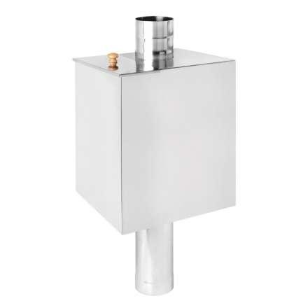 Бак Везувий нерж. 55 л на трубе d120 (прямоуг.) в Мозыре