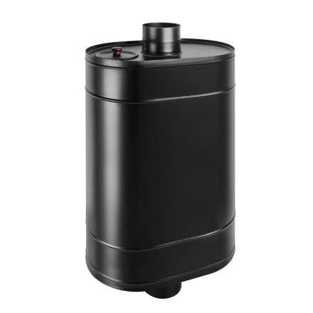 Бак Везувий BLACK на трубе 80 л (овальный) в Мозыре
