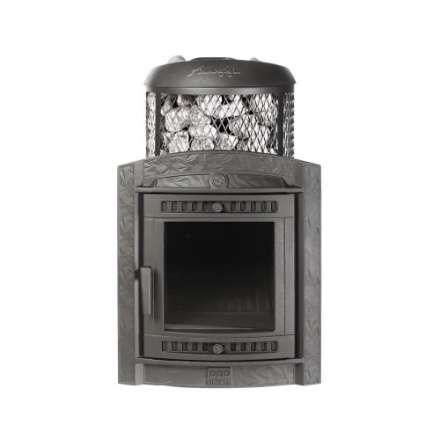 Печь банная ProMetall Атмосфера L комбинированная сетка-ламель Змеевик в Мозыре