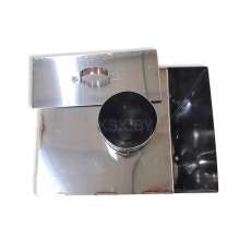 Бак самоварный Прямоугольный d115 мм, 80л; AISI430- 1,0мм в Мозыре