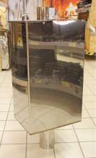 Бак самоварный Прямоугольный d115 мм, 80л; AISI430- 1,0мм в Мозыре