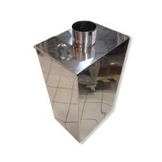 Бак самоварный Прямоугольный d115 мм, 80л; AISI430- 1,0мм в Мозыре