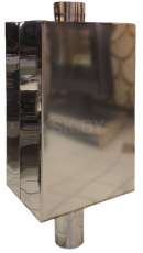 Бак самоварный Прямоугольный d115 мм, 80л; AISI430- 1,0мм в Мозыре