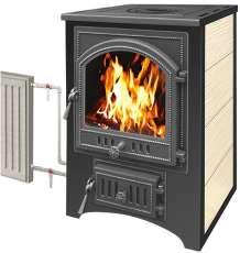 Печь-камин Везувий ПК-01 (205) с плитой и т/о беж.12 кВт купить в Мозыре