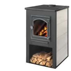 Печь-камин  ЭТНА (ДТ-4С) для дома и дачи купить в Мозыре