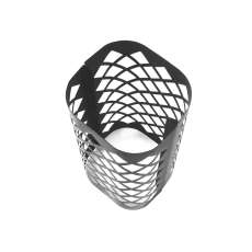 Сетка на трубу Везувий "РОМБ", BLACK в Мозыре