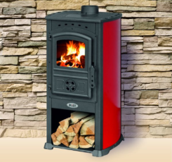 Печь-камин Blist Zar красная в Мозыре