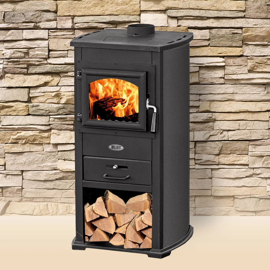 Печь-камин Blist Zar серая в Мозыре