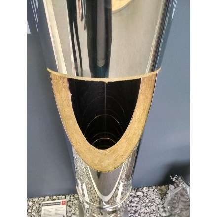 Сэндвич-труба 1 м Везувий 0,5 мм в Мозыре