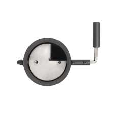 Шибер чугунный поворотный L-500 мм диамтер 115-120 мм в Мозыре