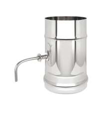 Шибер нерж. поворотный (AISI 430/0,5мм) купить в Мозыре