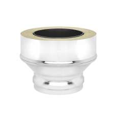 Переход на сэндвич нерж. (AISI 304 0,8мм/0,5мм) д.150х220 (ММ) купить в Мозыре