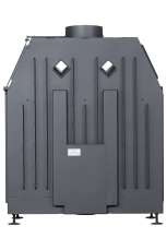 Каминная топка Экокамин Альфа 1000 B подовая черный шамот в Мозыре