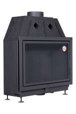 Каминная топка Экокамин Альфа 1000 B подовая черный шамот в Мозыре