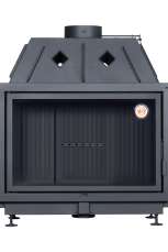 Каминная топка Экокамин Альфа 1000 B подовая черный шамот в Мозыре