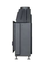 Каминная топка Экокамин Альфа 1000 B подовая черный шамот в Мозыре