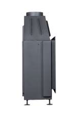 Каминная топка Экокамин Альфа 1000 B подовая черный шамот в Мозыре