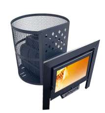 Печь Пегас Легион 16 чугун панорамная дверь Амазонка бай фото в Мозыре