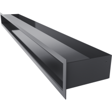 Решетка люфт 90х1000 (графит) Амазонка бай фото в Мозыре