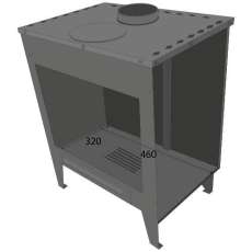 Купить Печь-камин Печь-камин Пегас Опти 180 сталь в Мозыре Амазонка бай фото в Мозыре