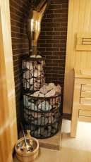 Печь для бани КРОНОС Колизей 24 ВСЧ Панорама в Мозыре