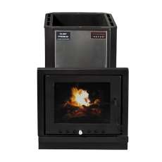 Печь для бани КРОНОС Олимп Премиум 24 ВСЧ Панорама в Мозыре