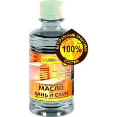 Масло для защиты полков в саунах и банях SAFORA / 0,25 л купить в Мозыре
