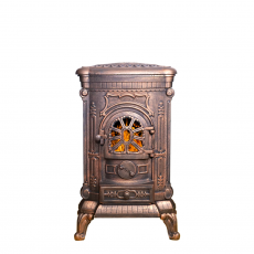 Чугунная ПЕЧЬ-КАМИН Везувий А-07 Медь в Мозыре