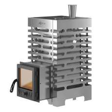 Печь для бани Везувий ASTON 16 INOX стекло в Мозыре