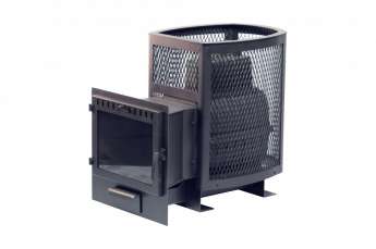 Печь банная Сибирь 22 Панорамная дверца, сетка купить в Мозыре