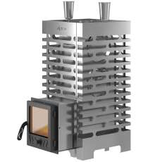 Печь для бани Везувий ASTON 20 INOX стекло в Мозыре