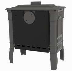 Печь-камин FireWay Gunter N чёрный в Мозыре