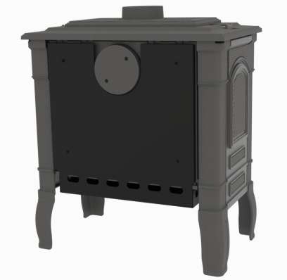 Печь-камин FireWay Gunter N чёрный в Мозыре