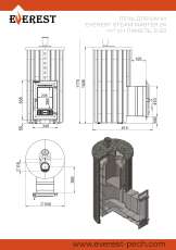 Печь для бани Эверест Steam Master 24 ЧУГУН Ламель Талькохлорит в Мозыре