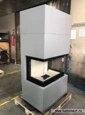 Камин Родос 800 СЛОНОВАЯ КОСТЬ шамот белый в Мозыре