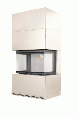 Камин Родос 800 СЛОНОВАЯ КОСТЬ шамот белый в Мозыре