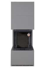 Камин Родос 900 ГРАФИТ, шамот черный в Мозыре