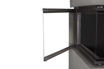 Камин Родос 900 ГРАФИТ, шамот черный в Мозыре