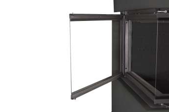 Камин Родос 900 ЧЕРНЫЙ, шамот черный в Мозыре