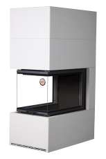 Камин Родос 900 СЛОНОВАЯ КОСТЬ, шамот черный в Мозыре