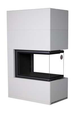 Камин Родос 900 СЛОНОВАЯ КОСТЬ, шамот черный в Мозыре