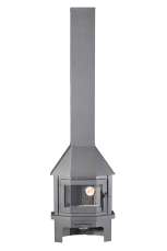 Камин Бавария Мюнхен пристенно-угловой МИНИ графит в Мозыре