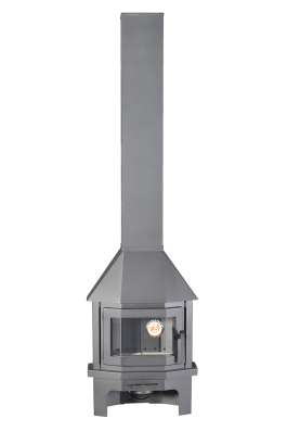 Камин Бавария Мюнхен пристенно-угловой МИНИ графит в Мозыре