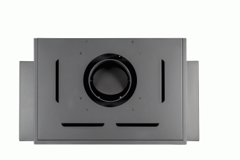 Камин МАДРИД на дровнике Гигант центральный черный\белый шамот в Мозыре